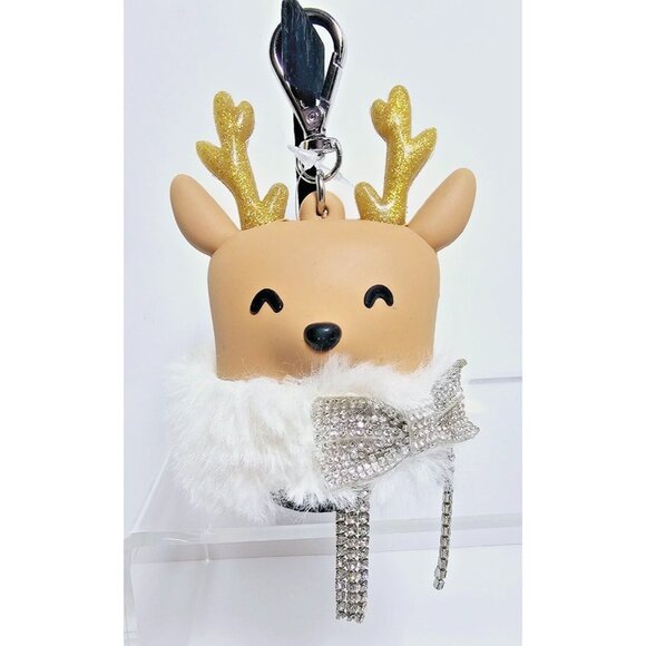 Happy Bling Reindeer Bath & Body Works Pocketbac Holder NEW - Picture 2 of 8